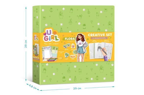 Набір для творчості 300955 UGIRL "Flora" DoDo