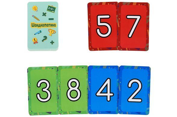 Настільна гра 30939 "Швидкоматика" Strateg