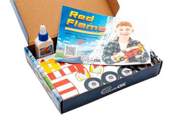 Конструктор Puz-00976 "Red Flame" дерев'яний PuzzleOk
