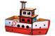 Конструктор дерев'яний Puz-00962 "Turbo Ship" в кульку PuzzleOK