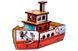 Конструктор дерев'яний Puz-00962 "Turbo Ship" в кульку PuzzleOK
