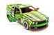 Конструктор Puz-00640 "Muscle Car" дерев'яний, 162 дет., зелений колір, розмір моделі 24х9х7 см PuzzleOk