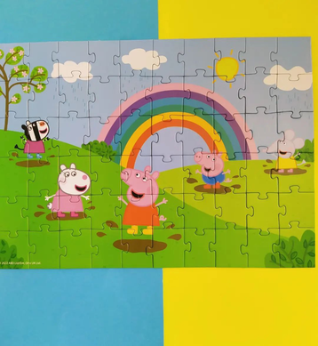 Пазл Dodo Peppa Pig Дощові розваги 4+