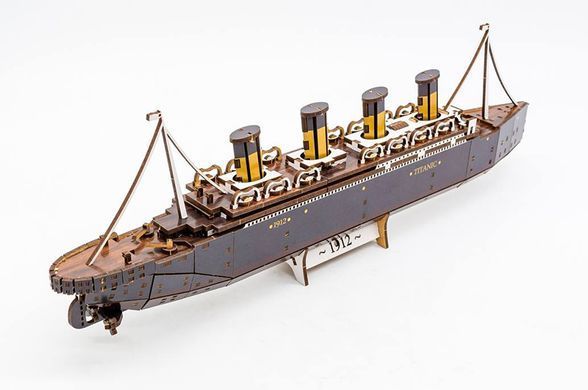 Конструктор Puz-00938 / Арт-26912 "Титанік"дерев'яний, 269 дет.,р.45x5x12.5 см PuzzleOK