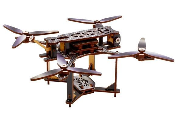 Конструктор Puz-00953 FPV Mini дерев'яний, PuzzleOk