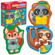 Гра розвиваюча Vladi Toys пазли картонні з грою. Тварини. Іграшки