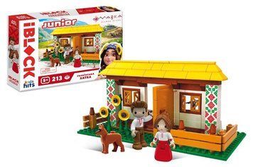 Конструктор PL-921-521 IBLOCK JUNIOR МАВКА 213 деталей, 2 фігурки, наліпки, татуювання, кор.р.37.5x26x6см Kids hits
