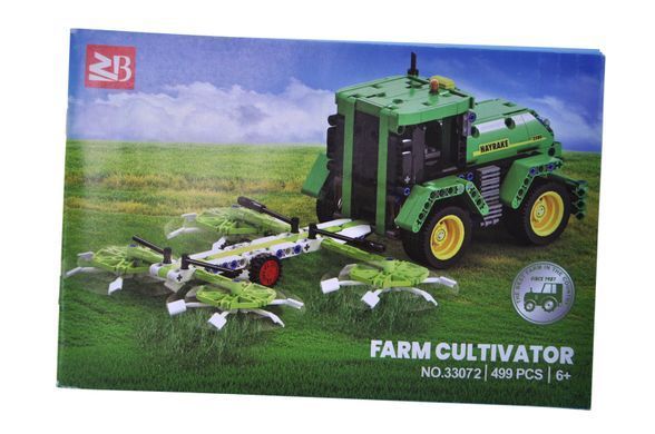 Конструктор 33072 "Комбайн" 500 дет. р.38x26x8 см YG Toys