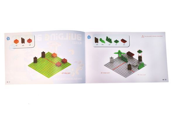 Конструктор FL2321 "Дино Парк" 85 дет. р.36x10x28 см YG Toys