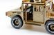Конструктор Puz-00927 "HUMVEE" дерев'яний, р.22х11х12,5см PuzzleOk